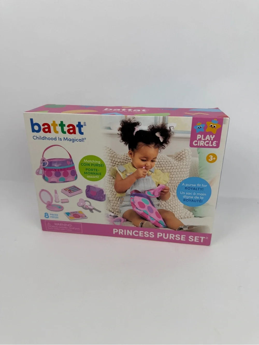 Battat Makeup & Beauty Set – Dress Up Fashion Princess Purse Set – 3+ Years